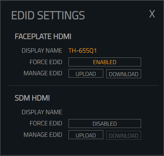 Edid Settings Image