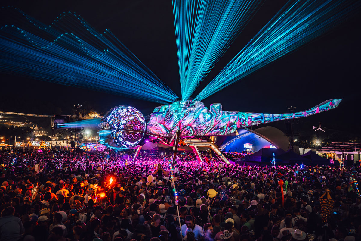 HIVE takes flight with Arcadia’s Dragonfly at Glastonbury Festival